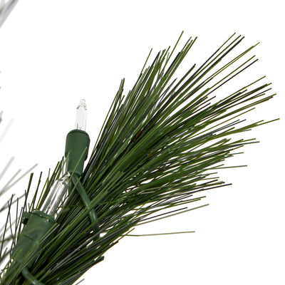 Island Breeze Pre-Lit Artificial Tropical Christmas Palm Tree w/ White Lights (Refurbished)