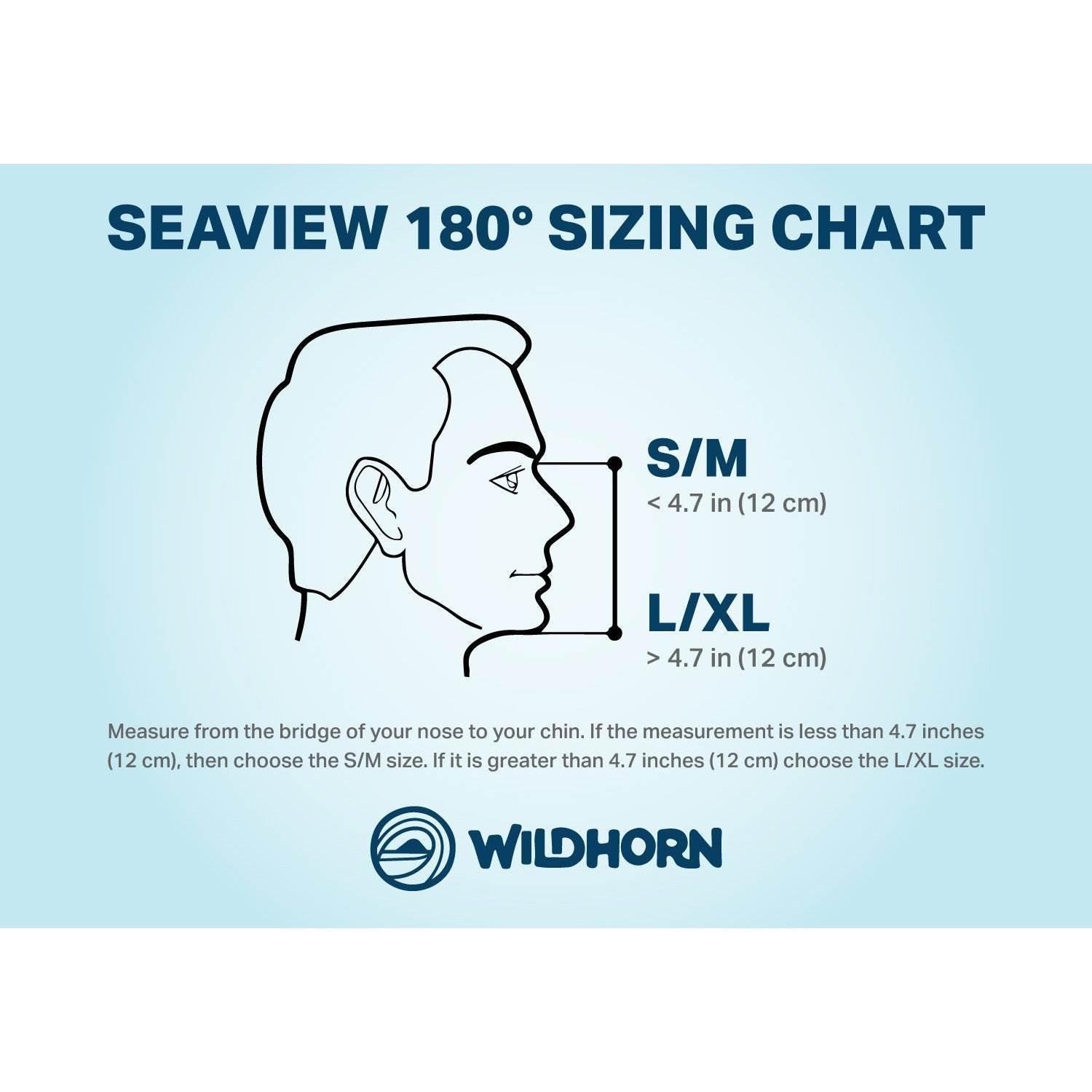 Wildhorn Seaview 180 Degree Large XLarge Full Face Snorkel Mask, Pink (Open Box)