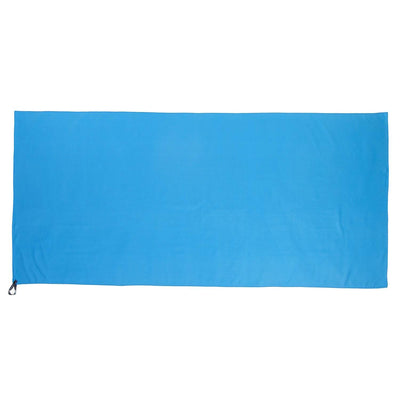 Wildhorn Akumal Fast Drying Microfiber Striped Beach Towel, Port Blue (Open Box)