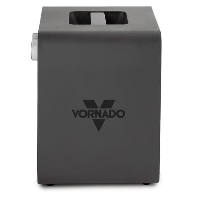 Vornado 2 Setting Vortex Circulation Sleek Metal Room/Space Heater, Black (Used)