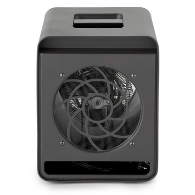 Vornado 2 Setting Vortex Circulation Sleek Metal Room/Space Heater, Black (Used)