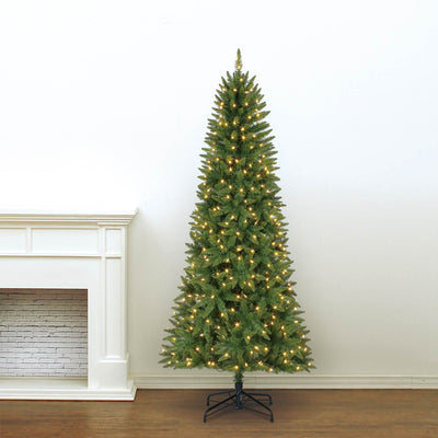 Evergreen Classics 7' Lansing Pre-Lit LED Artificial Christmas Tree (Open Box)