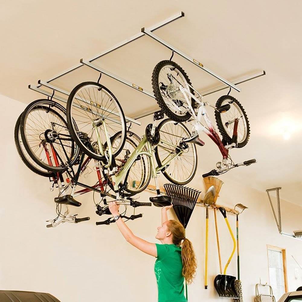 Saris Cycling 6020 Indoor CycleGlide Mounted Bike Rack Storage (Open Box)