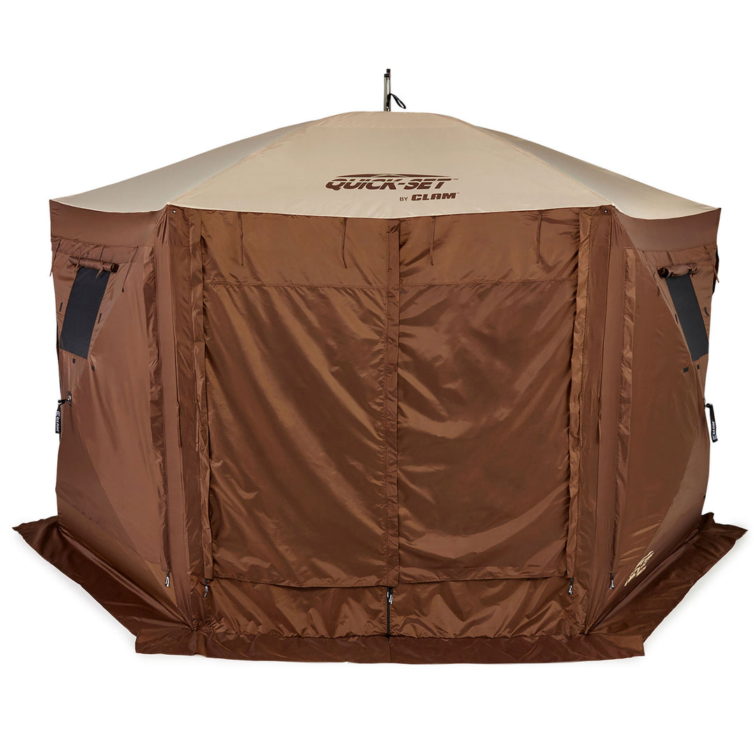 Clam Quick-Set Pavilion Portable Outdoor Gazebo Canopy (Open Box)