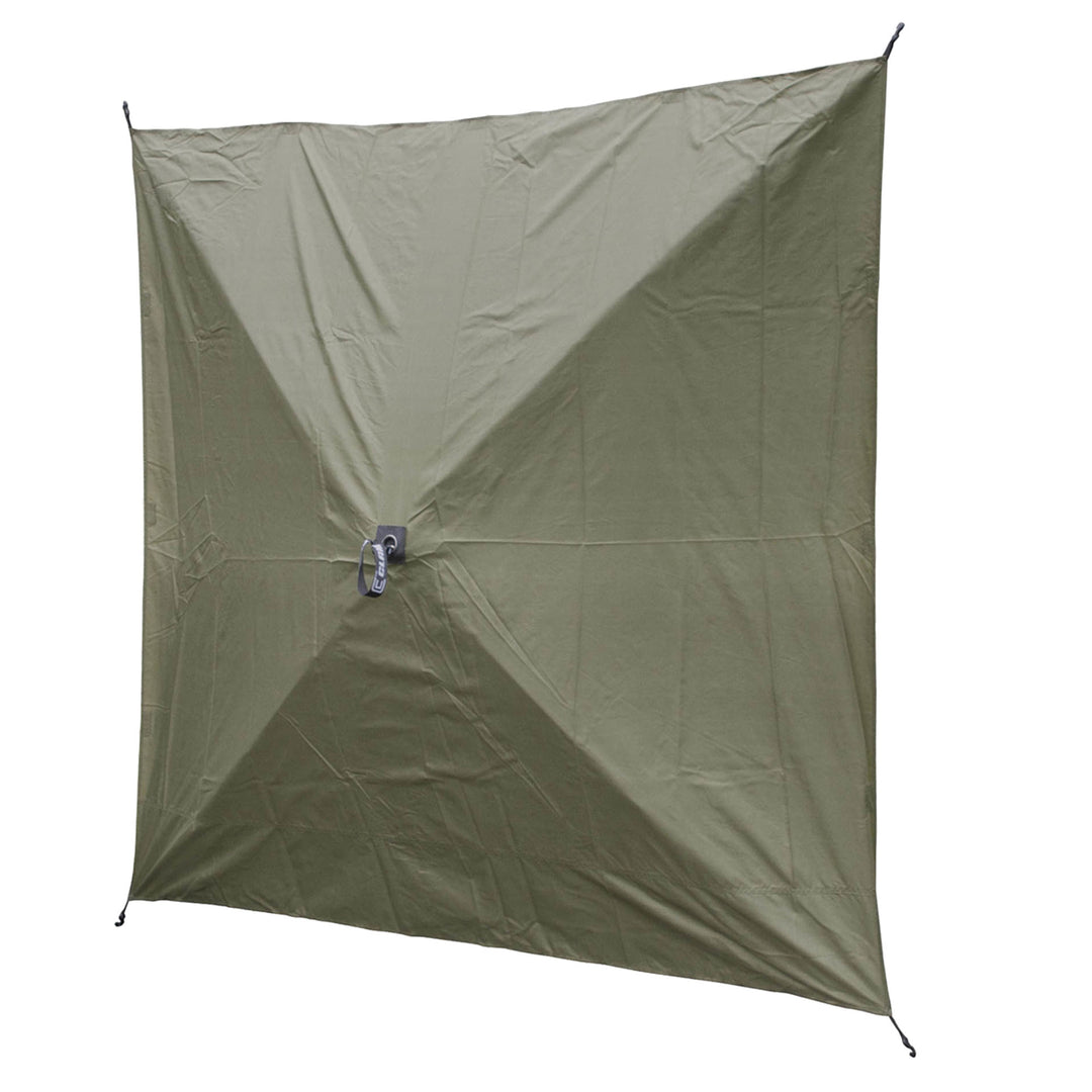 Clam Quick Set Screen Hub Green Fabric Wind & Sun Panels Accessory 3 pack (Used)