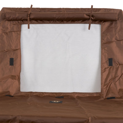 CLAM Quick-Set Screen Hub Tent Wind & Sun Panels, Accessory Only, Brown (3 Pack) - VMInnovations