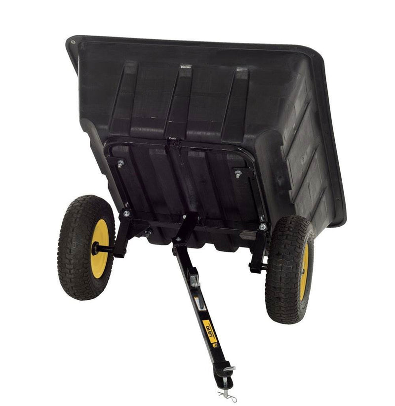 Polar LG900 10 Cubic Foot Outdoor Yard Lawn and Garden Utility Cart Trailer