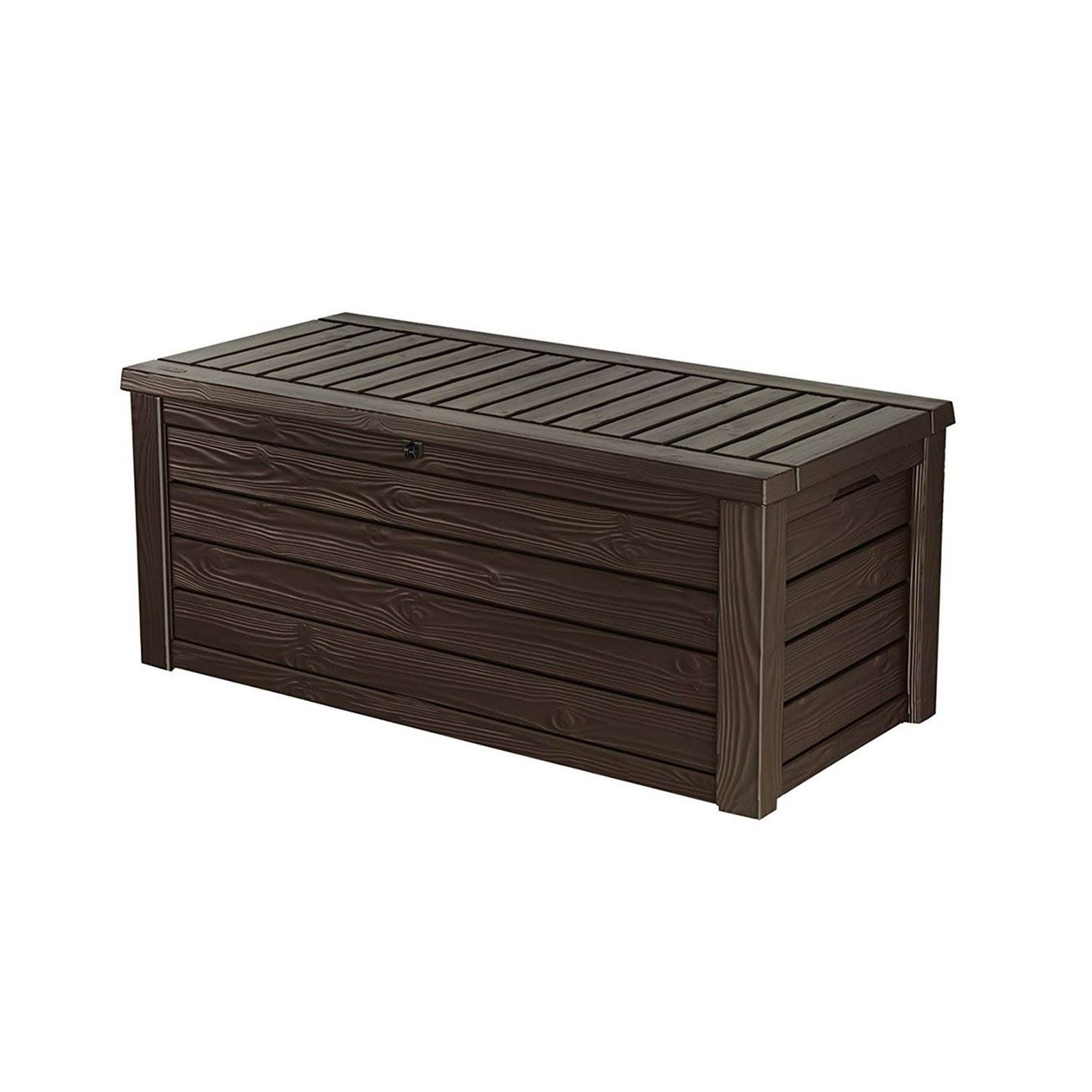 Keter Westwood 150gal All Weather Outdoor Storage Deck Box & Bench (For Parts) - VMInnovations