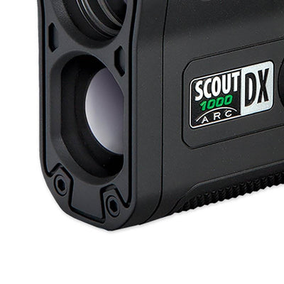 Bushnell Scout DX1000 ARC, 1000 Yard, 6x Zoom Hunting Laser Rangefinder, Black