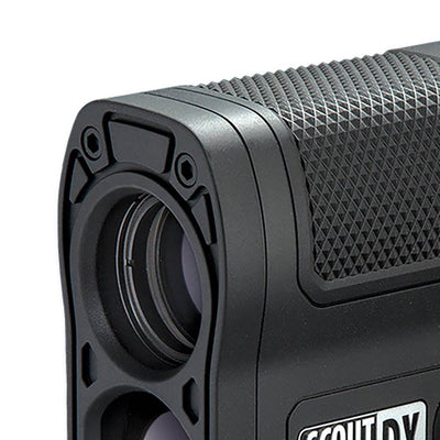Bushnell Scout DX1000 ARC, 1000 Yard, 6x Zoom Hunting Laser Rangefinder, Black