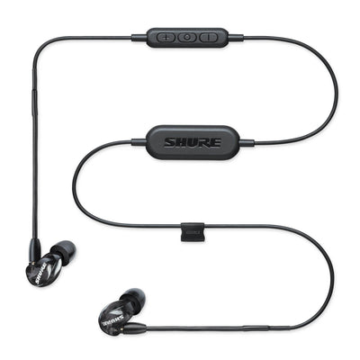 Shure Sound Isolating Ear Bud MicroDriver Bluetooth Earphones, Black (Open Box)