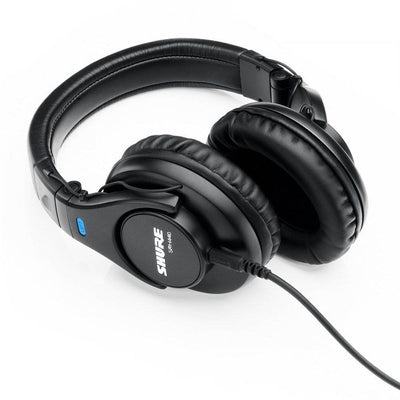 Shure Closed Back Professional Home/Studio Recording Headphones, Black(Open Box)