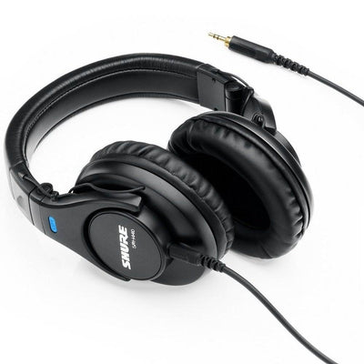 Shure Closed Back Professional Home/Studio Recording Headphones, Black(Open Box)