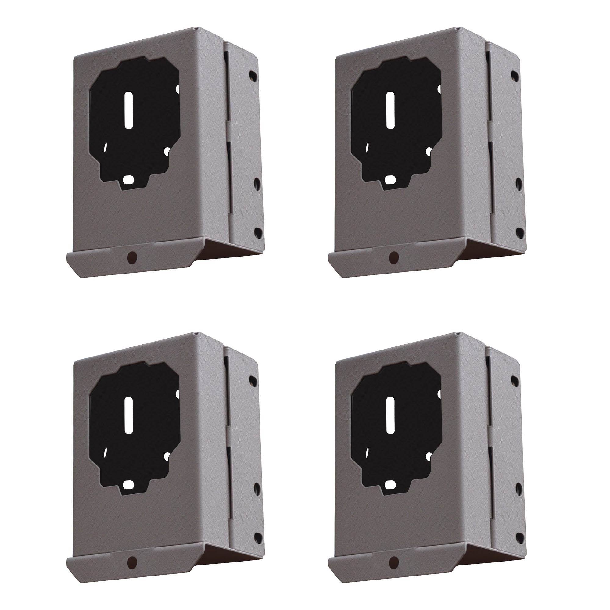 Stealth Cam Steel Lockable Security Bear Box for DS4K Game Trail Camera (4 Pack)