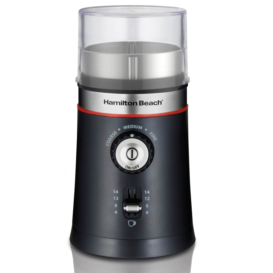 Hamilton Beach Grind Automatic Electric Coffee Bean Blade Grinder, Black (Used)