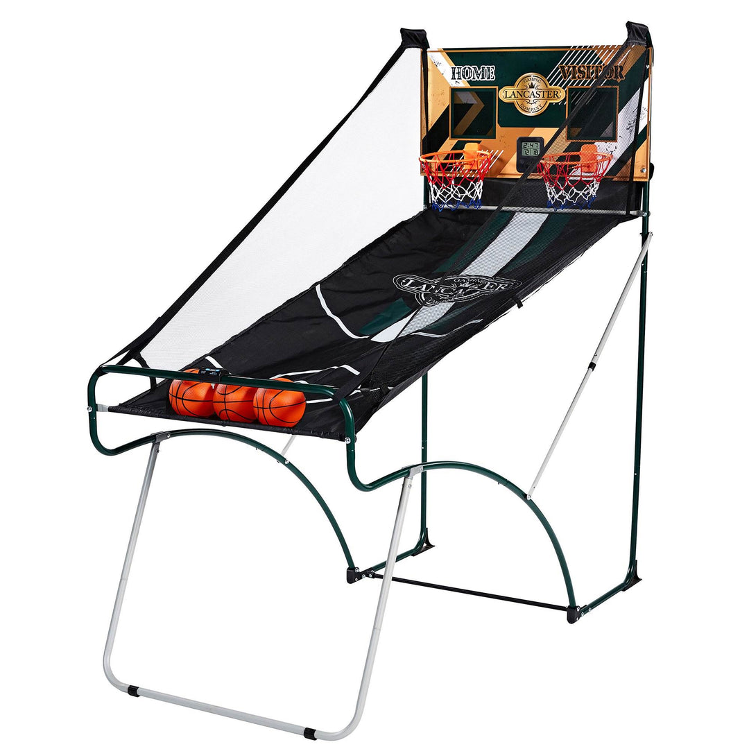 Lancaster Sports EZ-Fold 2 Player Arcade Basketball Hoop Shot Game (For Parts) - VMInnovations