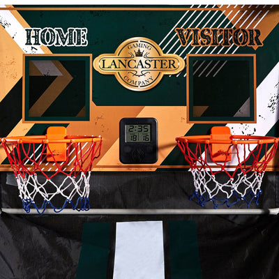 Lancaster Sports EZ-Fold 2-Player Indoor Arcade Basketball Game (Open Box)