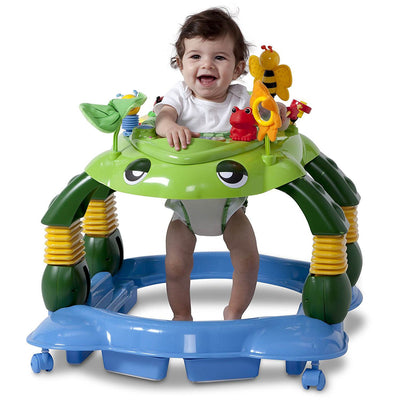 Delta Children Lil Play Station Mason the Turtle 3-in-1 Infant Activity Walker