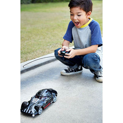 Hot Wheels Star Wars RC Car Darth Vader Black Remote Control Vehicle (Open Box)