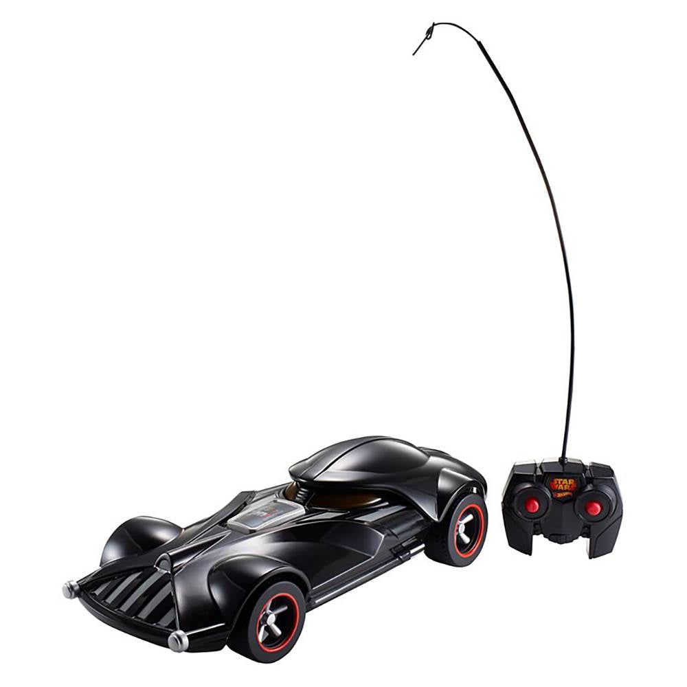 Hot Wheels Star Wars RC Car Darth Vader Black Remote Control Vehicle (Open Box)