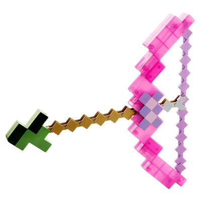 Mattel Minecraft Full Size Pixelated Enchanted Toy Bow & Arrow (Open Box)