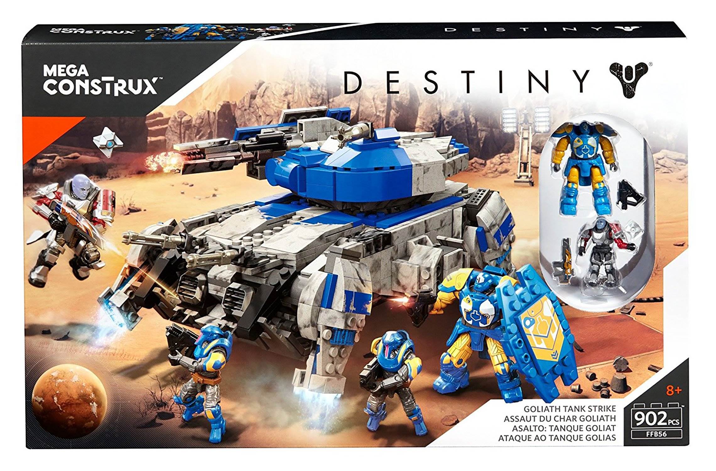 Mattel Mega Construx Destiny Cabal Goliath Tank Building Set (Open Box)