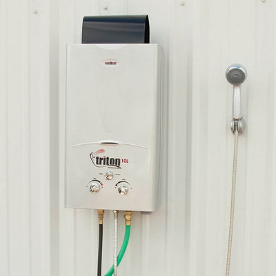 Camp Chef Triton 10L Gas Portable Camp Water Heater w/ Shower Head (For Parts)