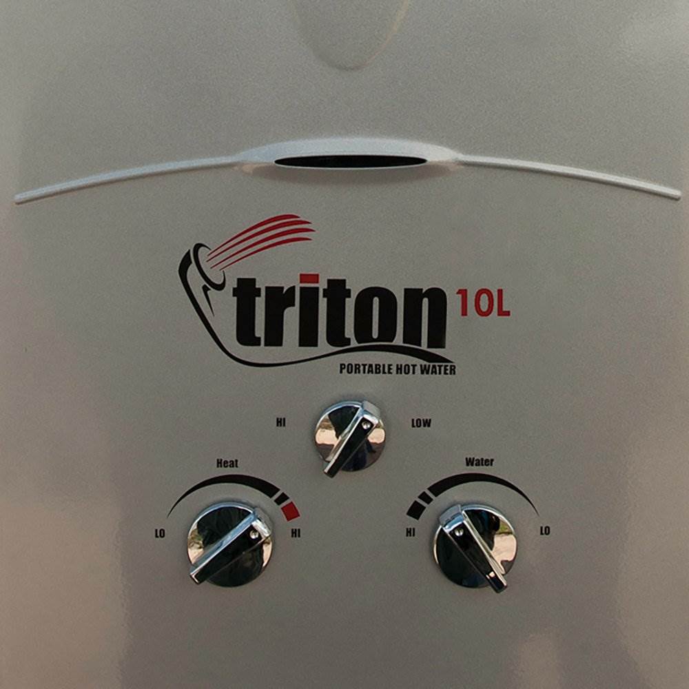 Camp Chef Triton 10 Liter Gas Portable Camp Water Heater w/ Shower Head | (Used)