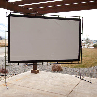 Camp Chef 144" Giant Indoor or Outdoor Nylon Movie Projector Screen (Open Box)