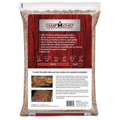 Camp Chef Smoker Grill Premium Natural Orchard Apple Hardwood Pellets, 20 Pounds