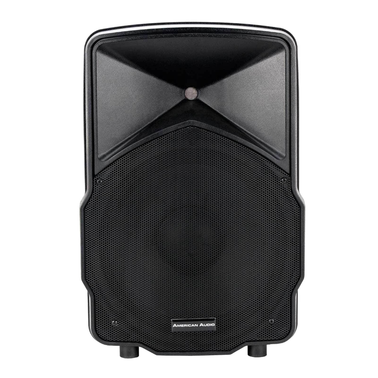 American Audio 15" Wireless Speakers + ADJ  Speaker Stands + Microphone + Cable