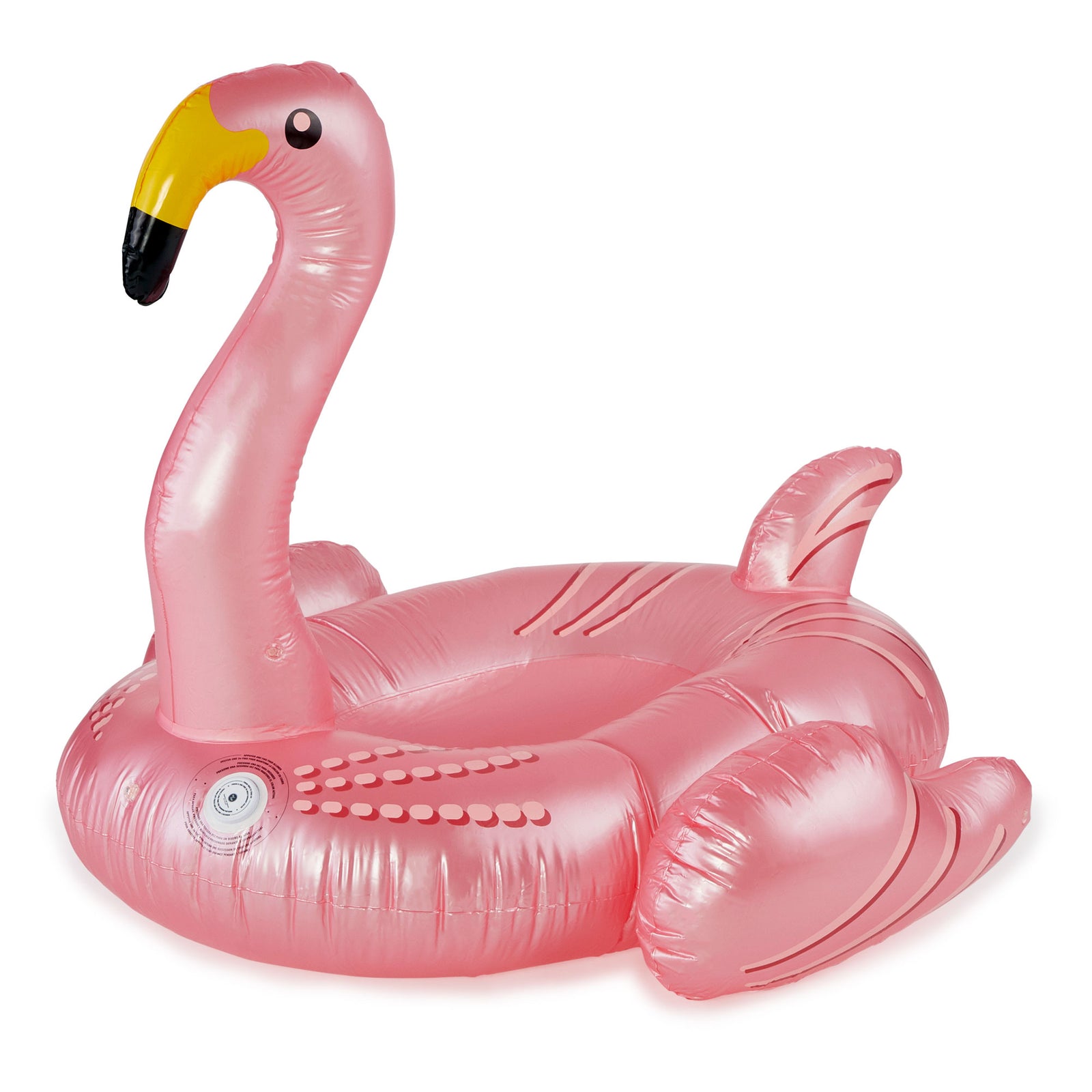 Swimline Giant Inflatable Ride-On Color Changing LED Light Up Flamingo Float - VMInnovations