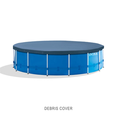 Intex 15' x 48" Metal Frame Above Ground Swimming Pool Set (Used) - VMInnovations