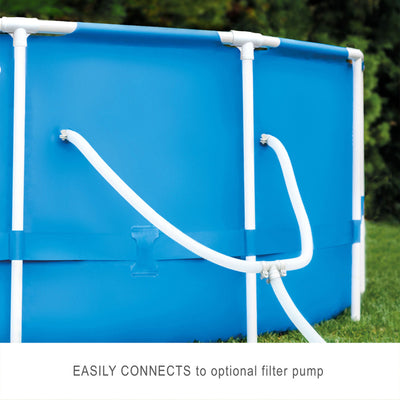 Intex 15' x 48" Metal Frame Above Ground Swimming Pool Set (Used) - VMInnovations