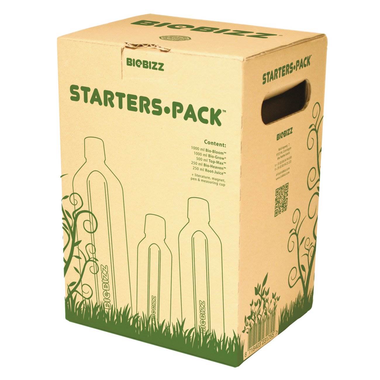 Biobizz Indoor Gardening Organic Plant Food Fertilizer Hydroponics Starter Pack - VMInnovations