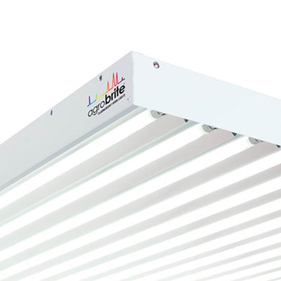 Hydrofarm Agrobrite 4 Foot 12 Tube Grow Light Fixture 648W T5 Bulbs (For Parts)
