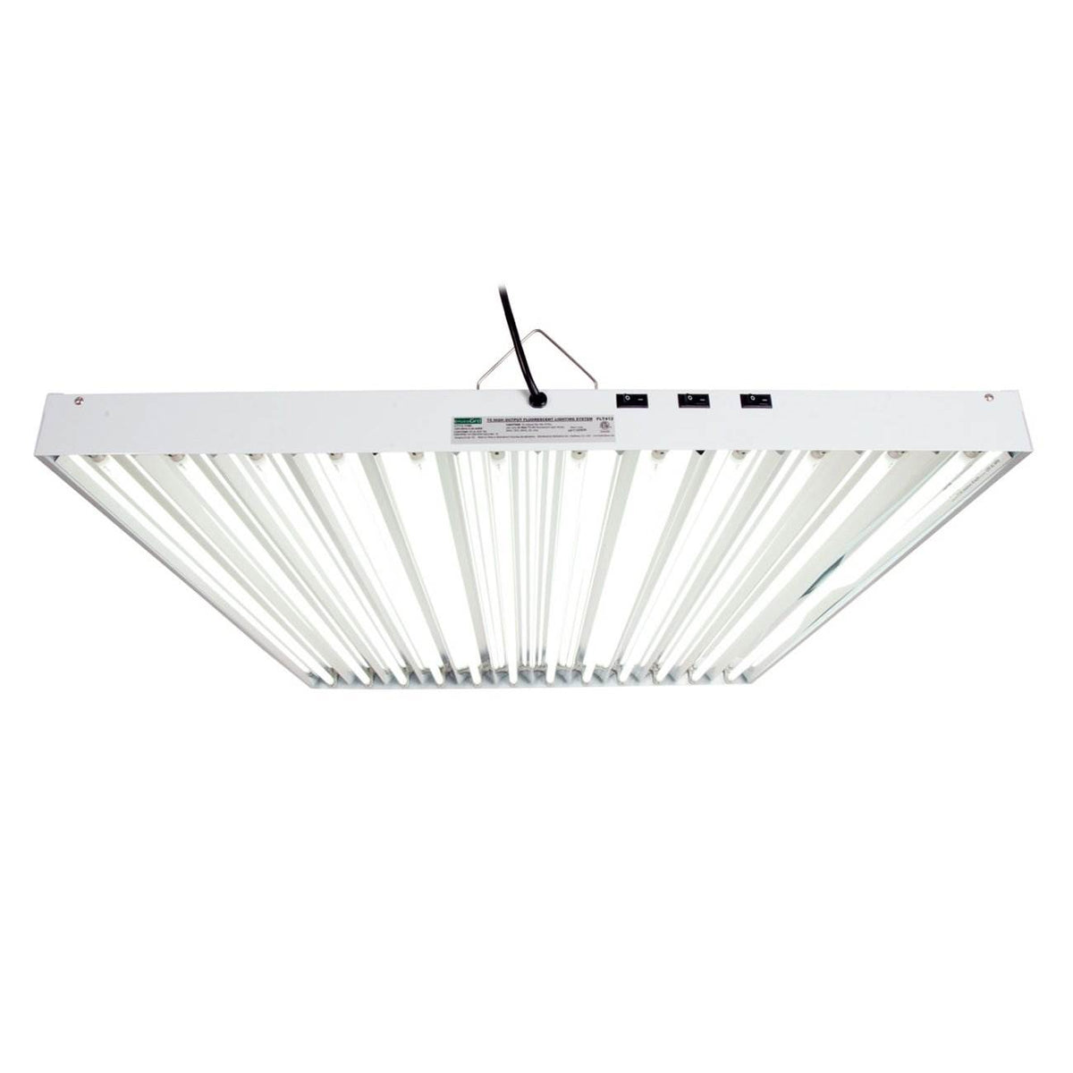 Agrobrite T5 648W 4 Ft Hanging Grow Light Fixture w/ Fluorescent Lamps(Open Box)