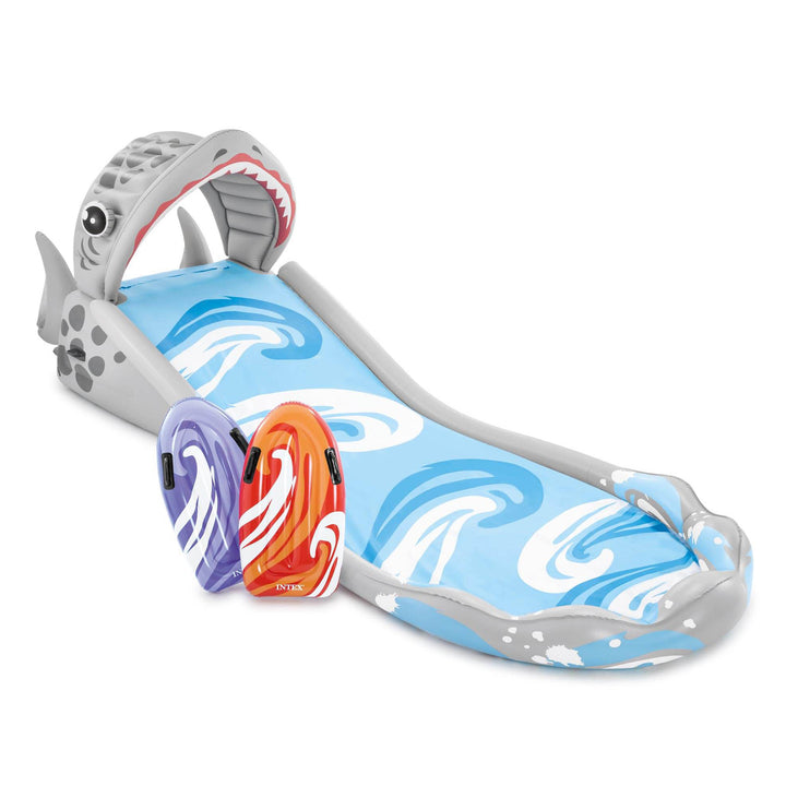Intex Surf 'N Slide Inflatable Kids Water Slide w/ Surf Riders(Used)(6 Pack) - VMInnovations