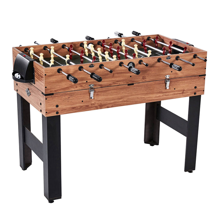 Lancaster 3 in 1 Pool Billiard, Slide Hockey, Foosball Combo Arcade Game Table