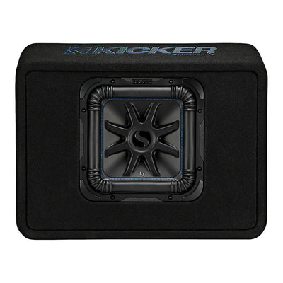 Kicker 10" 1200W Single Loaded L7S Subwoofer Enclosure (Certified Refurbished)