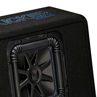 Kicker 10" 1200W Single Loaded L7S Subwoofer Enclosure (Certified Refurbished)