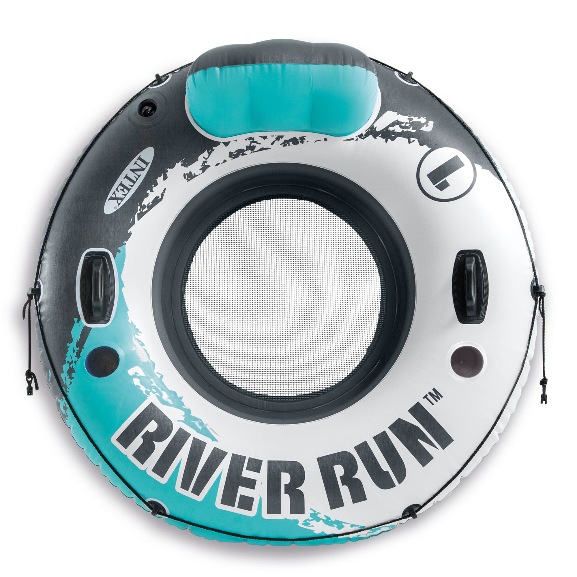 Intex River Run 1 53" Water Tube Lake Pool Ocean Raft, Red (Open Box) (6 Pack)