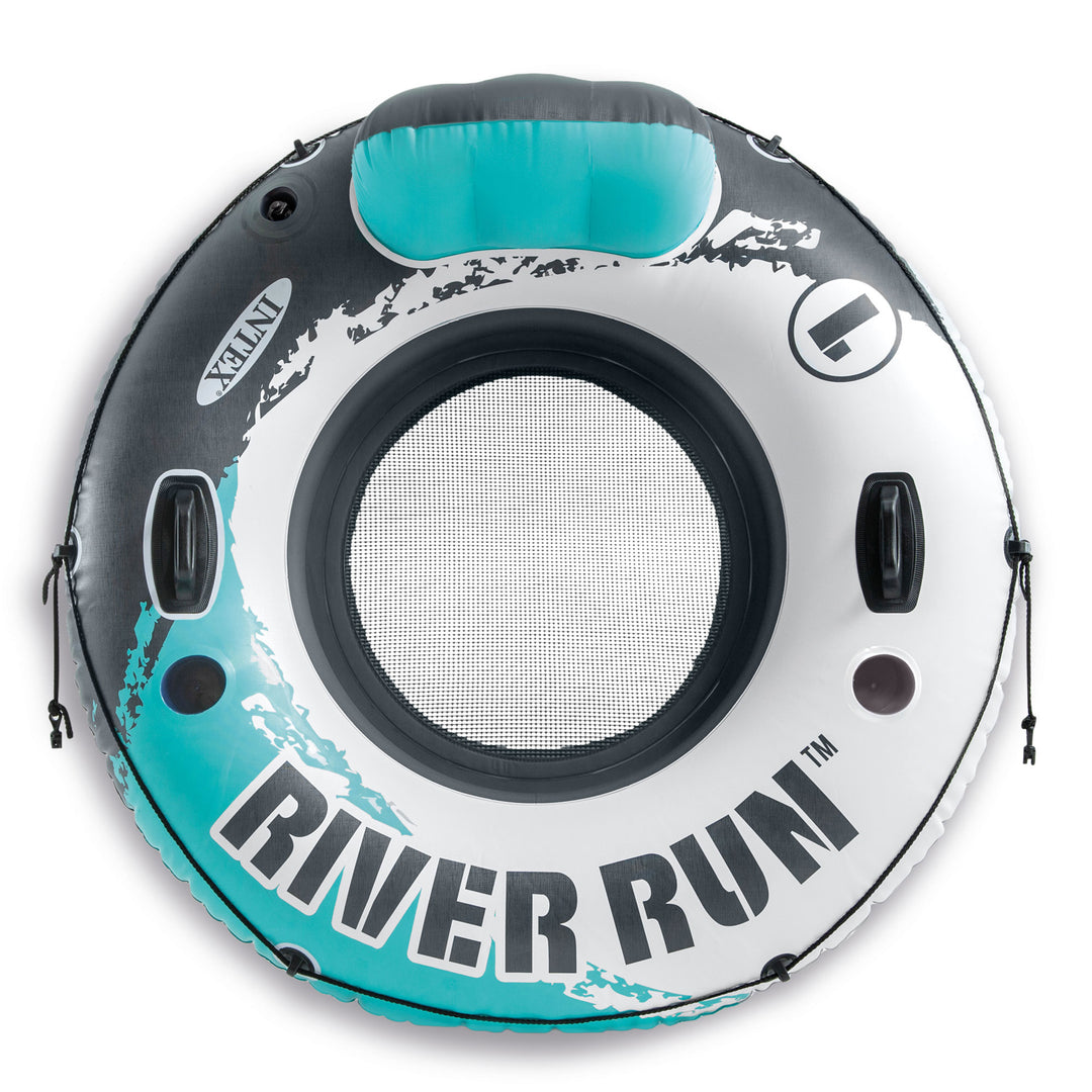 Intex River Run 1 53" Inflatable Water Tube Raft, Red (Open Box)
