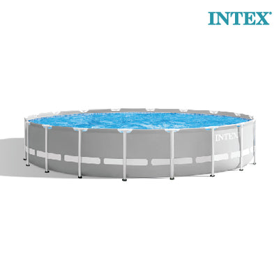 Intex 18 Ft Round Easy Set Blue Solar Cover for Pools, Pool Cover Only (Used) - VMInnovations