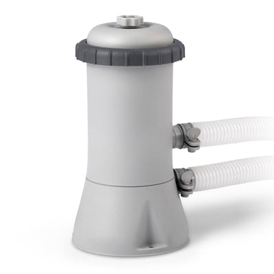 Intex 14' x 42" Ultra Frame Above Ground Swimming Pool, Ladder & Pump (Open Box)