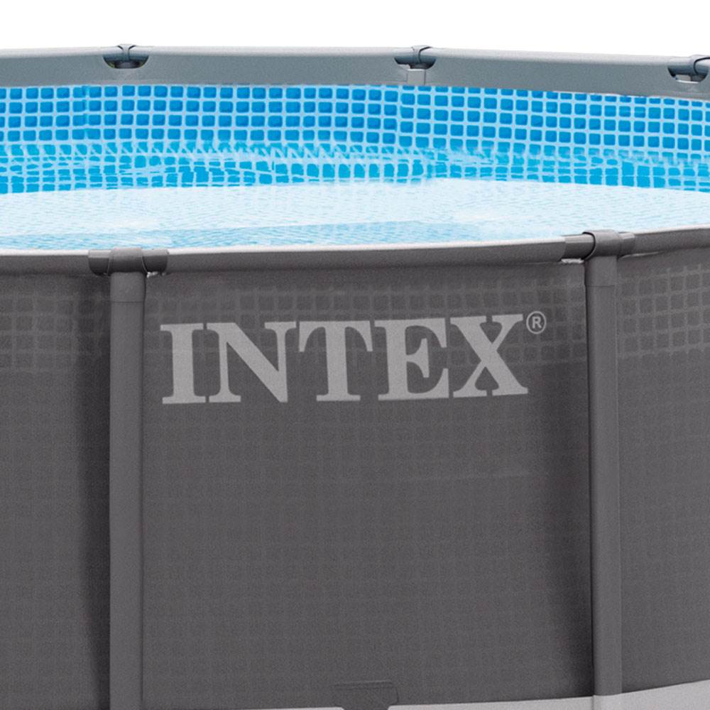Intex 16' x 48" Ultra Frame Above Ground Swim Pool w/ Ladder & Pump (Open Box)