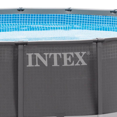 Intex 16' x 48" Ultra Frame Above Ground Swim Pool w/ Ladder & Pump (Open Box)