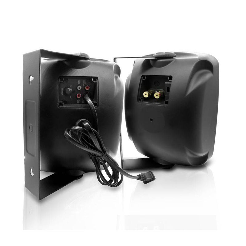 Pyle Audio 6.5 Inch Waterproof Bluetooth Indoor & Outdoor Speaker, Black (Pair)