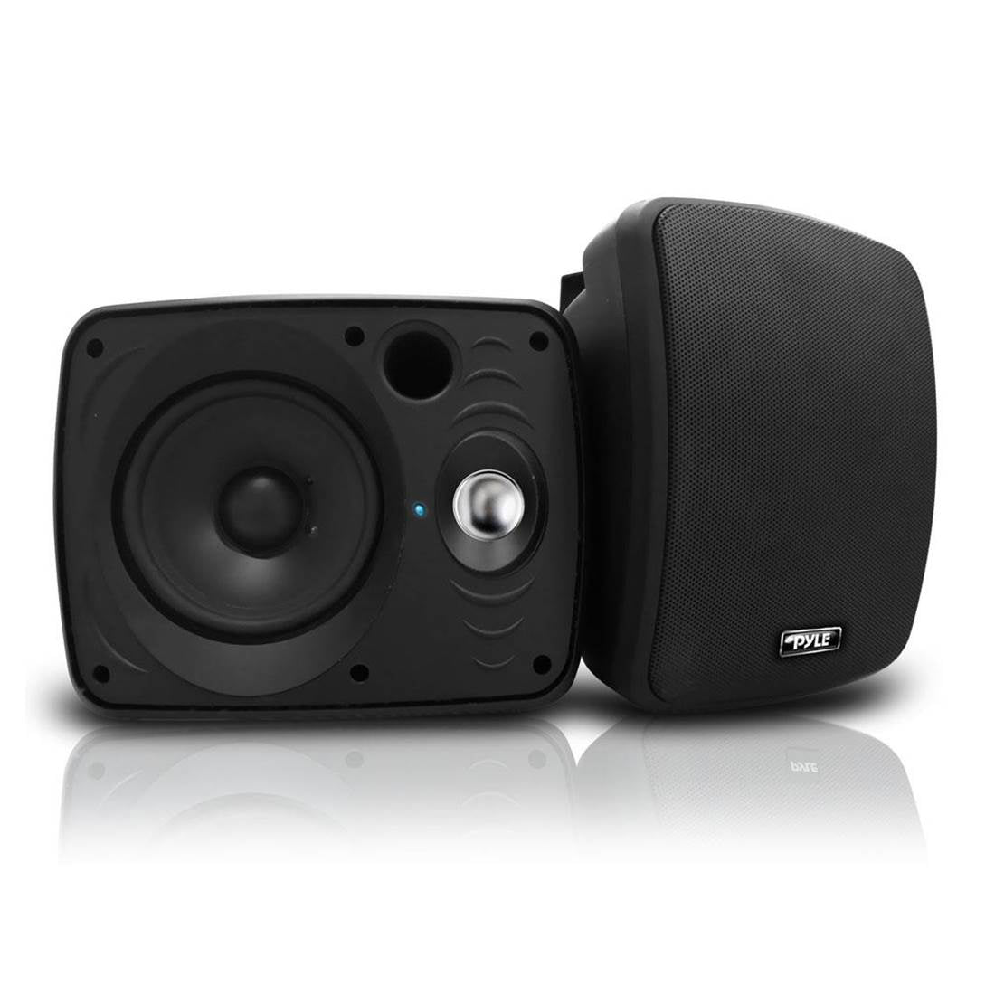 Pyle Audio 6.5 Inch Waterproof Bluetooth Indoor & Outdoor Speaker, Black (Pair)
