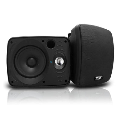 Pyle Audio 6.5 Inch Waterproof Bluetooth Indoor & Outdoor Speaker, Black (Pair)
